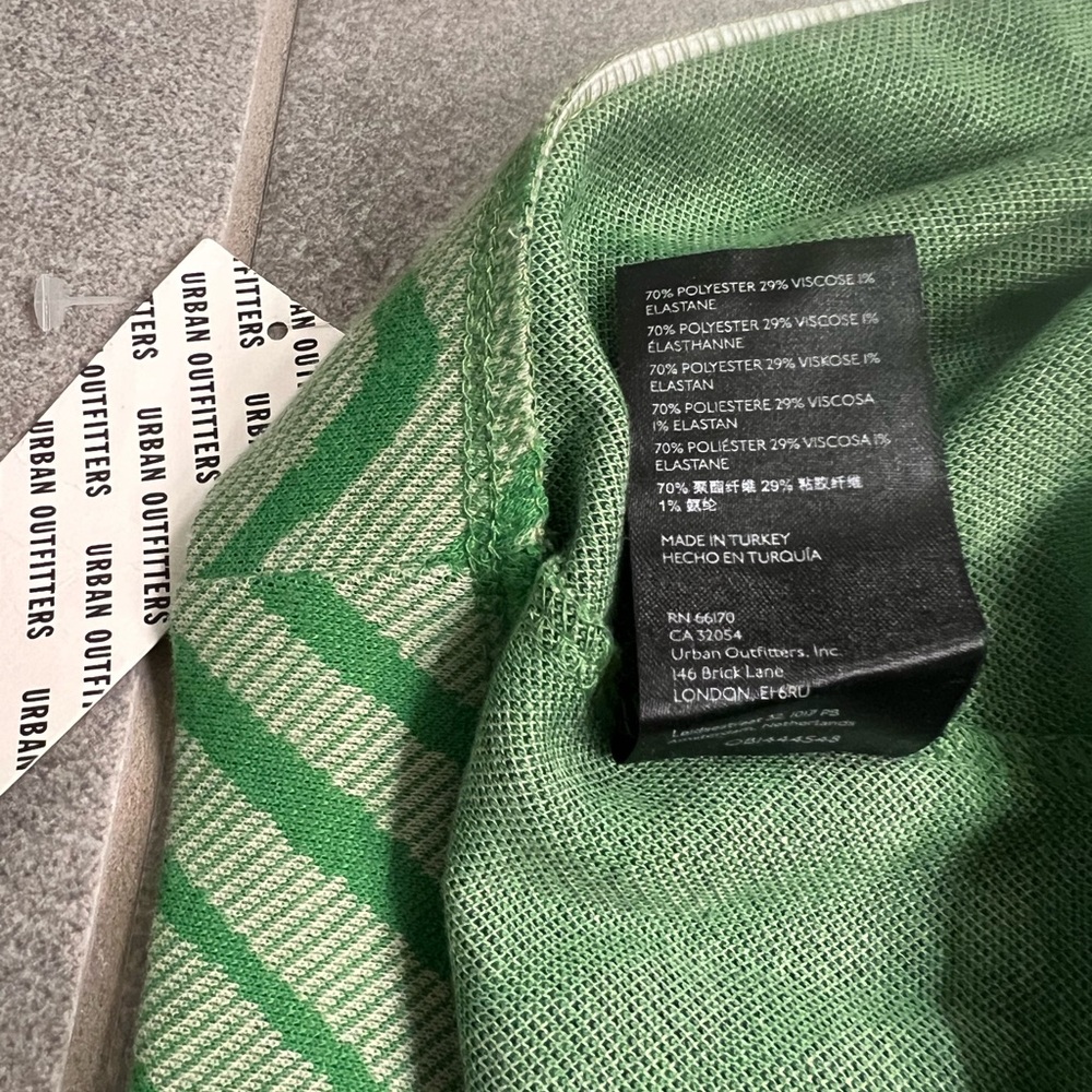 Urban Outfitters Green Psychedelic Swirl Flare Pants - Picture 11 of 13